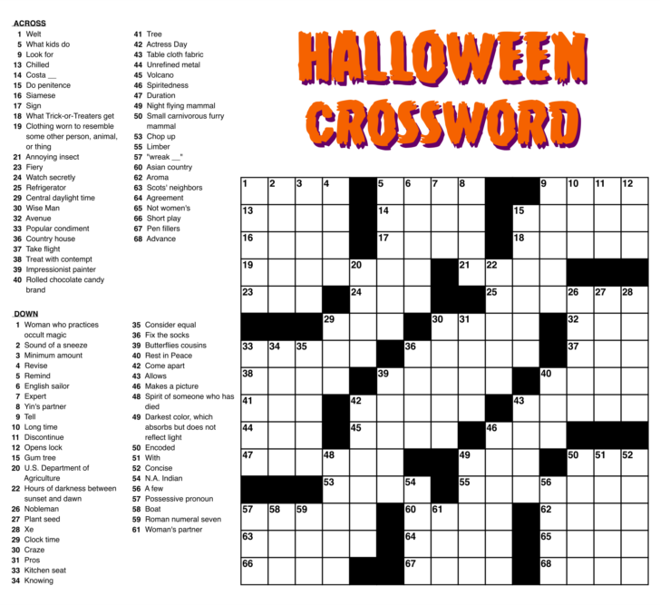 Free Best Crossword Puzzles