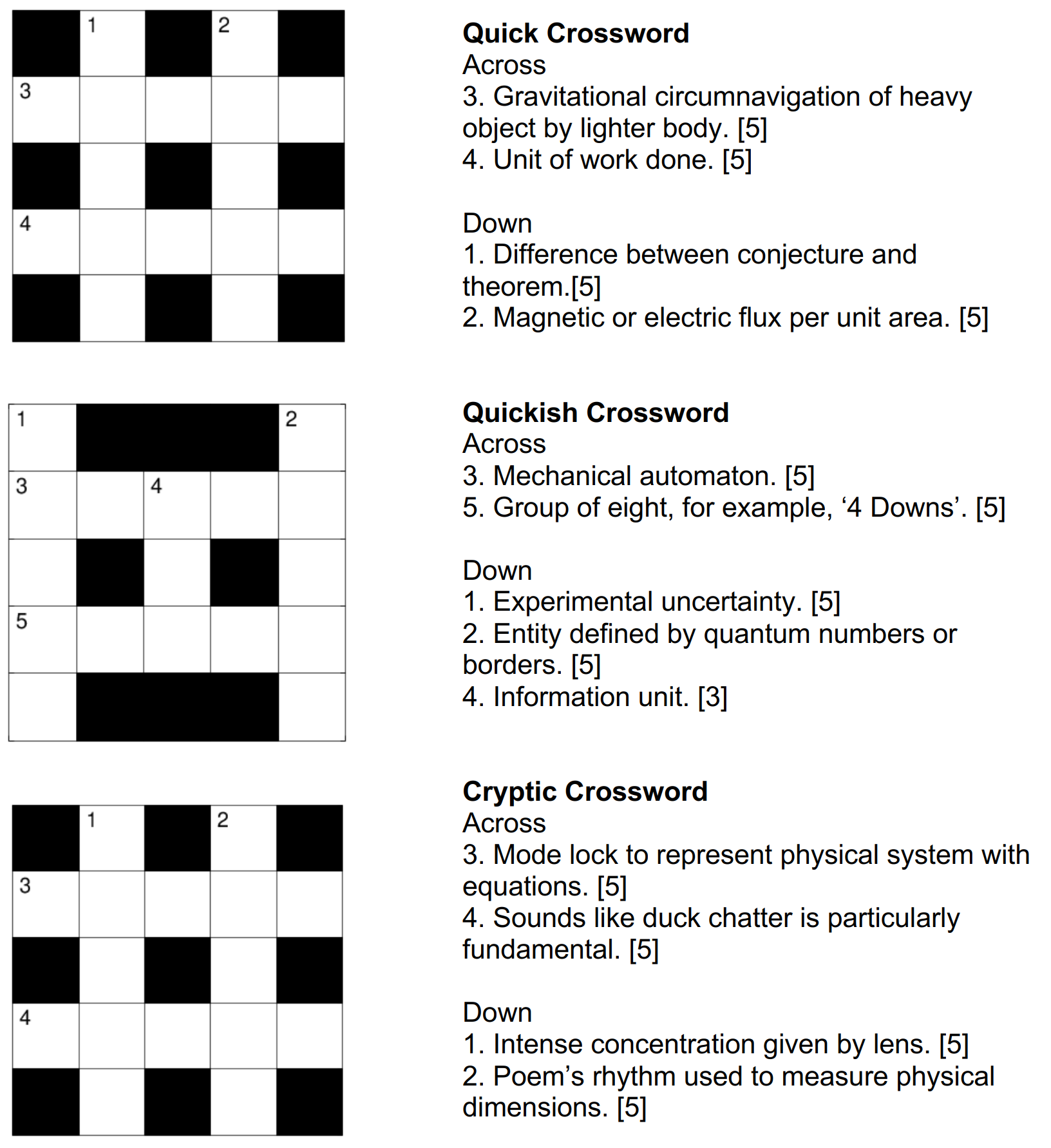 53 Mini Crossword Puzzle Answers Daily Crossword Clue