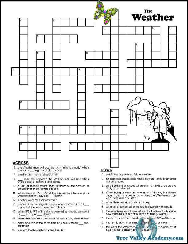  9 Printable Crossword Puzzle For Kids 9 Printable Crossword Puzzle 