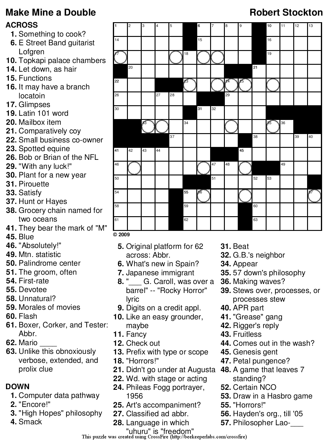 Best Medium Hard Crossword Puzzles Printable Mitchell Blog