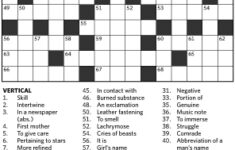 Can You Solve The Star s First Ever Crossword Puzzle From 1924