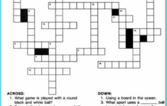 Crossword Puzzle Kids Word Puzzles For Kids Printable Crossword