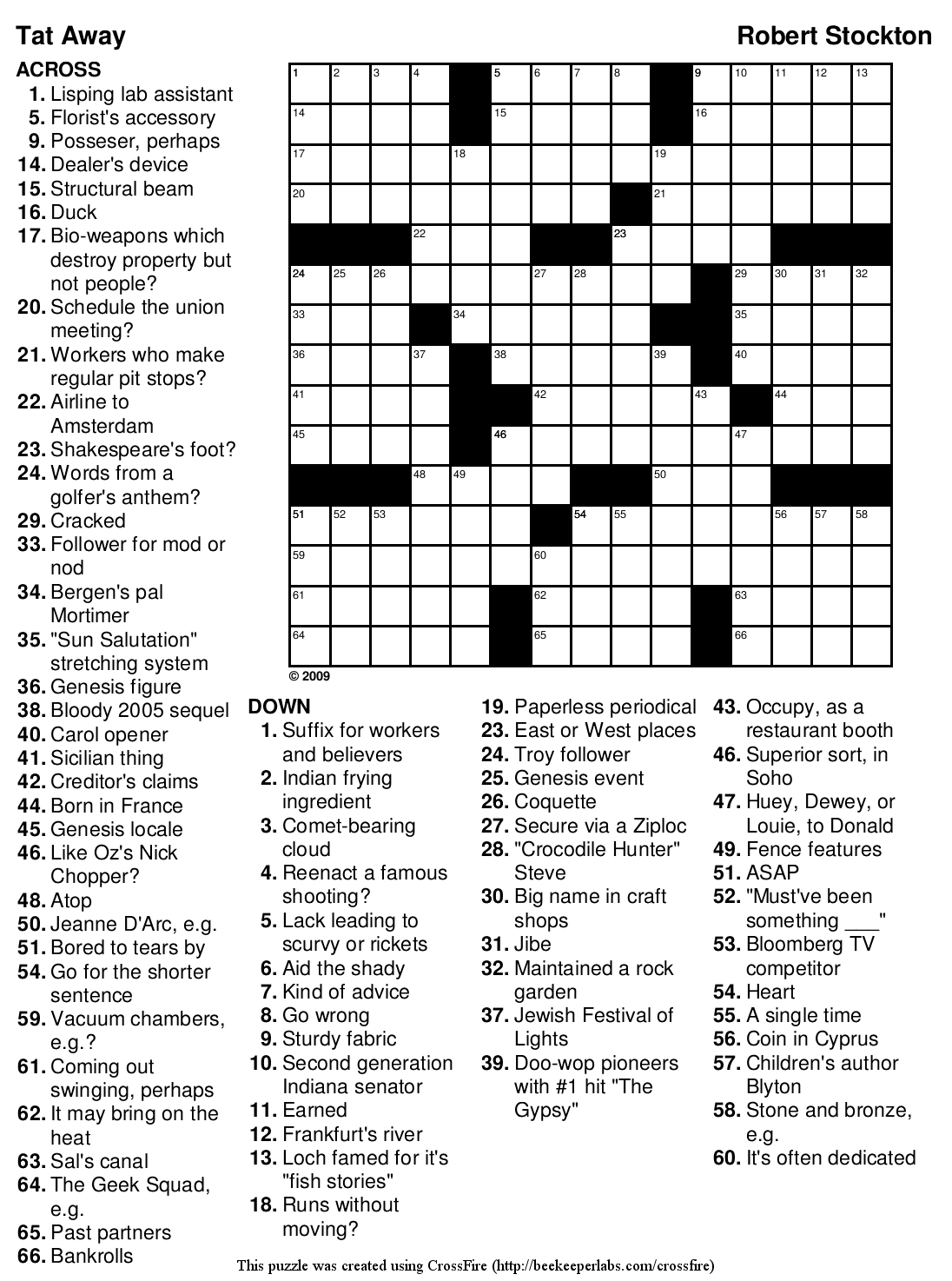 Crossword Puzzle Maker Printable Rtrs online Free Puzzle Makers 