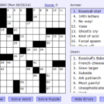 Daily Crossword Boatload Puzzles Play FREE Online Games RubyFam
