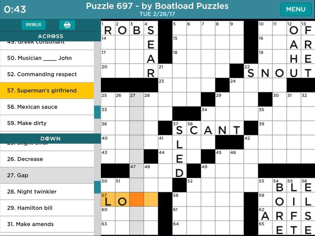Daily Crossword Puzzle To Solve From Aarp Games Daily Printable 