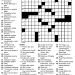 Free Easy Printable Crossword Puzzles For Kids Printable Crossword