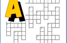 Fun Kids Printable Crossword Puzzles