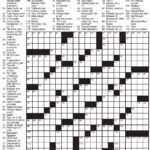 La Times Printable Crossword Puzzles 2020 Printable Template Free