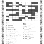 October Fest Freebie Crossword October Crossword Puzzle Printable