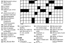 Pop Culture Crossword Puzzles Printable Printable Crossword Puzzles