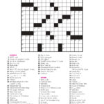 Printable Crossword Puzzle Nov 2018 Printable Crossword Puzzles
