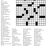Printable Crossword Puzzles Easy To Medium Printable Crossword Puzzles