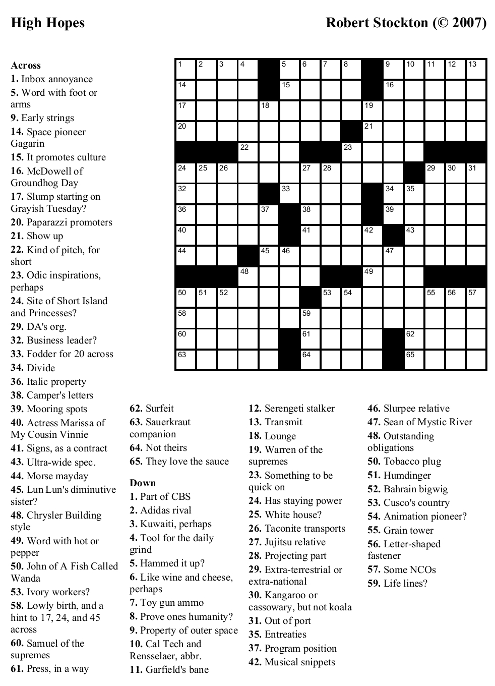 Printable Crossword Puzzles Easy To Medium Printable Crossword Puzzles