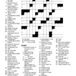 Printable Crossword Puzzles Merl Reagle Printable Crossword Puzzles