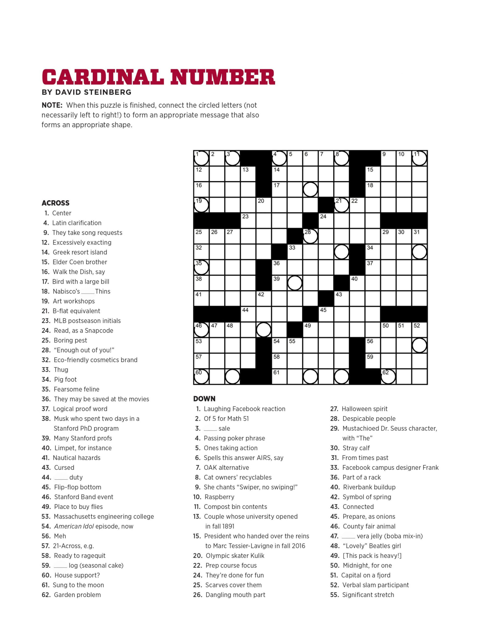 Usa Today Daily Printable Crossword Puzzles Printable Crossword Puzzles