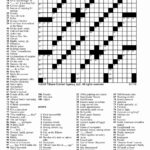 Printable Sunday Crossword Puzzles Printable Crossword Puzzles