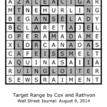 The Nation Cryptic Crossword Forum Wall Street Journal Solution