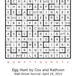 The Nation Cryptic Crossword Forum Wall Street Journal Solution April