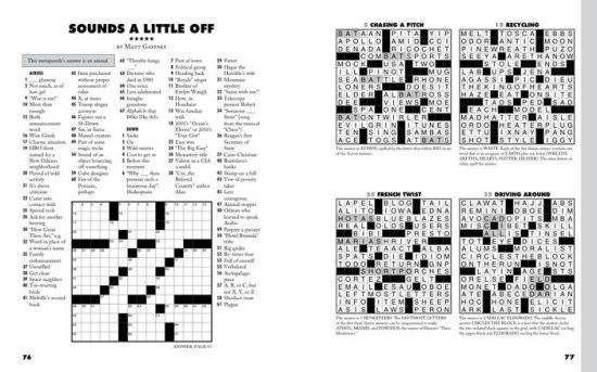 The Wall Street Journal First Rate Daily Crosswords 72 AAA Rated 