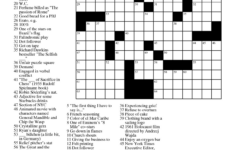 Today s Toronto Star Crossword Puzzle Printable Crossword Puzzles