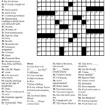 Usa Today Printable Crossword Printable Crossword Puzzles Sudoku