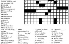 Usa Today Printable Crossword Printable Crossword Puzzles Sudoku