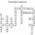 Charger Christmas Crossword Puzzle Answers For Answers To Christmas Crossword Puzzles