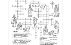 Christmas Story Crossword Puzzle - Printable intended for Christmas Crossword Puzzles Free