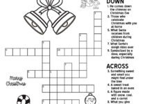 Christmas-Themed Crossword Puzzles • Beeloo Printable Crafts And with regard to Christmas Themed Crossword Puzzles
