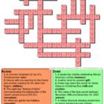 Eastside | Holiday Crossword Puzzle In Online Christmas Crossword Puzzles