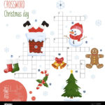 Easy Crossword Puzzle 'Christmas Day', For Children In Elementary With Easy Christmas Crossword Puzzles