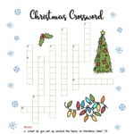 Free Christmas Printables – Crossword | Mama Geek For Crossword Puzzles Printable Christmas