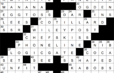 0723-22 Ny Times Crossword 23 Jul 22, Saturday - Nyxcrossword with regard to New York Times Crossword Puzzles Clinton Easter Egg