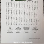 Christian Easter Word Search   Lovinghomeschool In Religious Easter Crossword Puzzles Printable