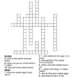 Easter Bunny Crossword   Wordmint Within Easter Sign Crossword Puzzles Clue