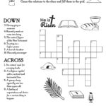 Easter Crossword Puzzle • Beeloo Printable Crafts And Activities Regarding Religious Easter Crossword Puzzles Free