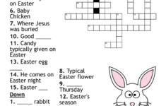 Easter Crossword Puzzle! - Wordmint in Easter Crossword Puzzles
