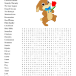 Easter Story Crossword   Wordmint Throughout The Easter Story Crossword Puzzles Answers