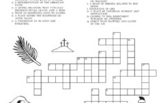 Easter-Themed Crossword Puzzles • Beeloo Printable Crafts And for Puzzles To Print Easter Crossword