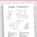 Free Printable Easter Crossword Puzzle | Fun Easter Activities For Regarding Free Prinatable Easter Crossword Puzzles