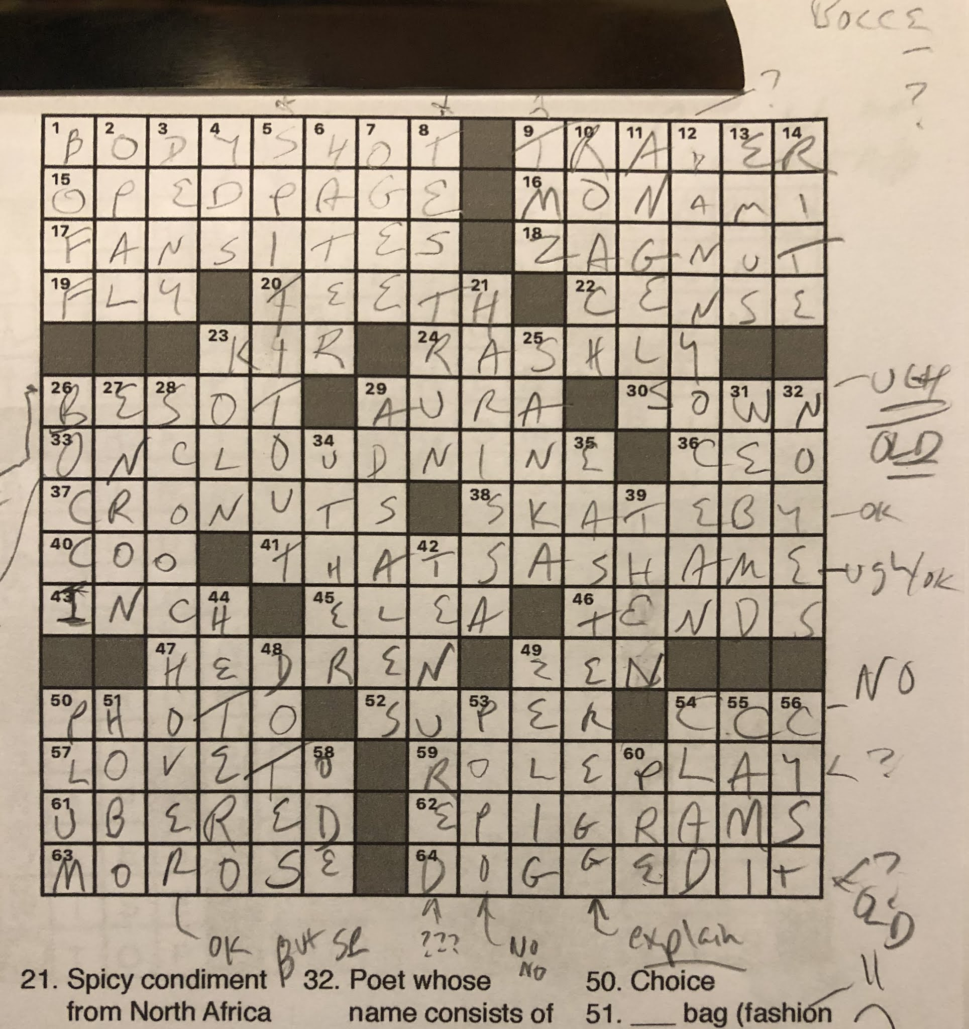 Rex Parker Does The Nyt Crossword Puzzle: Spicy Condiment From intended for Daily Celebrity Crossword Hollywood Bonus Puzzles Answers Easter 2019