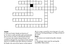 The Easter Islands Crossword - Wordmint with Like Easter Island Crossword Puzzles