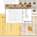 23 Free Printable Thanksgiving Games Throughout Free Printable Thanksgiving Games And Puzzles