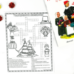 A Thanksgiving Crossword Printable For Festive Family Fun Pertaining To The First Thanksgiving Crossword Puzzle