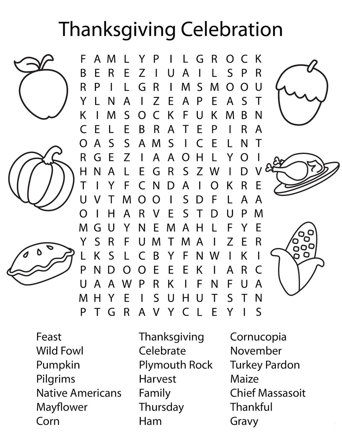 Discover 34 Halloween/Fall Word Puzzles And Halloween Word Search for Thanksgiving Puzzle Pages