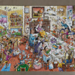 Doodletown: Thanksgiving Togetherness   1000 Piece Jigsaw Puzzle With Regard To Thanksgiving Togetherness Puzzle