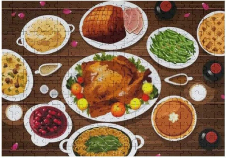 Thanksgiving Dinner Puzzle