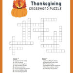 Efl Thanksgiving Vocabulary Crossword Puzzle | ✔️ ✔️ ✔️ Ittt Throughout Thanksgiving Vocabulary Puzzle