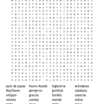 El Dia De Accion De Gracias Crossword   Wordmint With Spanish Thanksgiving Crossword Puzzle Answers