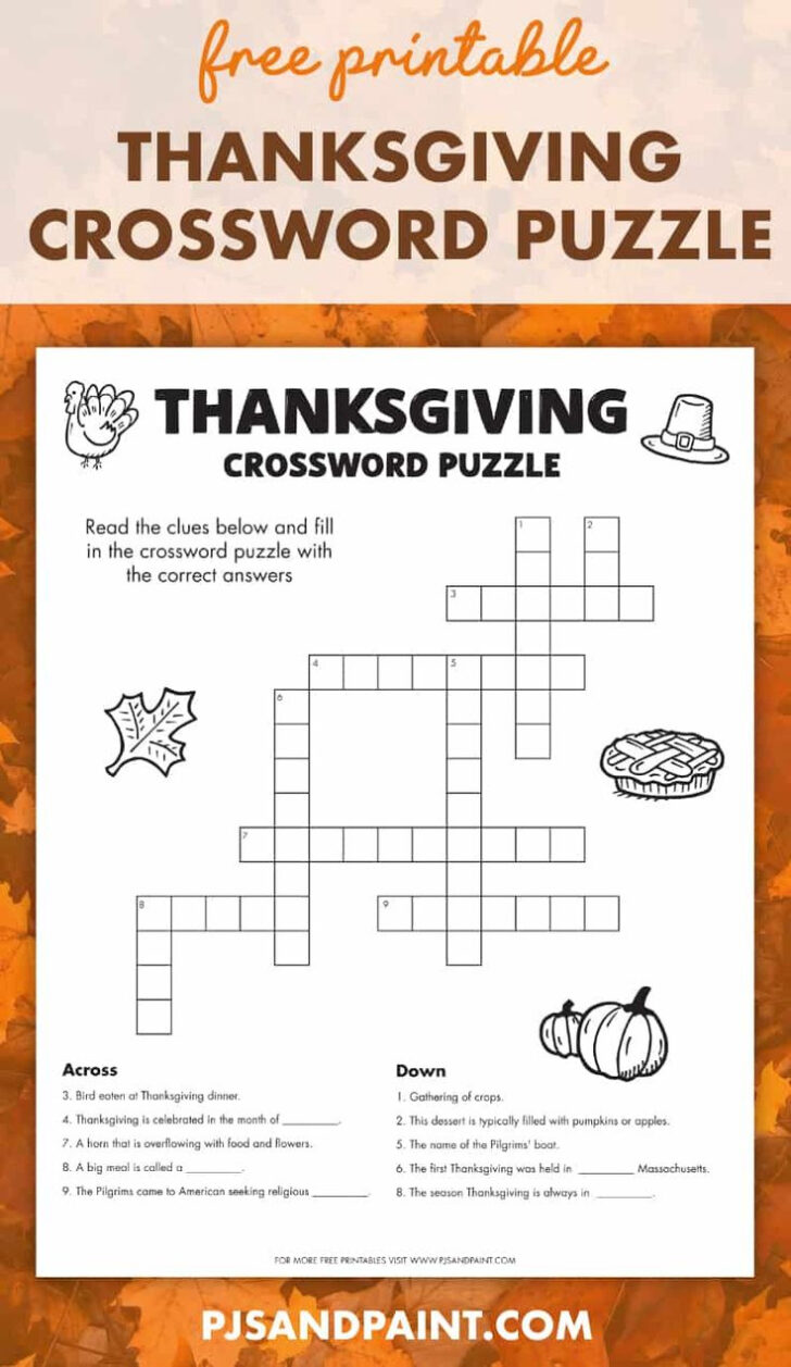 Thanksgiving Themed Puzzles